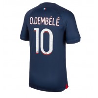 Dres Paris Saint-Germain Ousmane Dembele #10 Domáci 2023-24 Krátky Rukáv